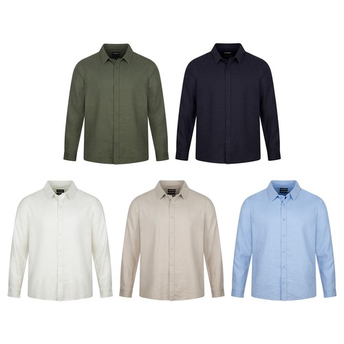Riverso leinenhemd herren - riverso,