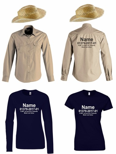 Damen shirt hut oder hemd - +,