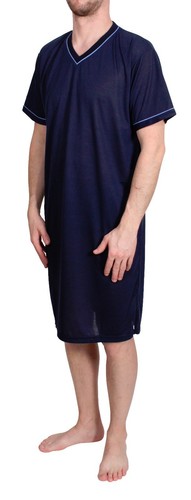 Herren nachthemd kurzarm - herren,