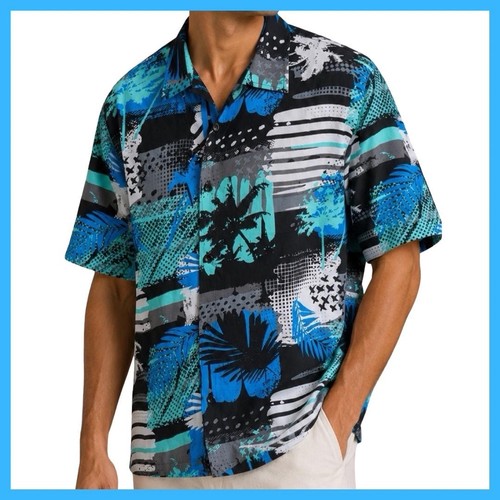 Hawaiihemd baumwolle herren - hawaiihemd,