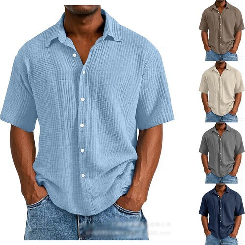 Herren kurzarm blusehemd - herren,