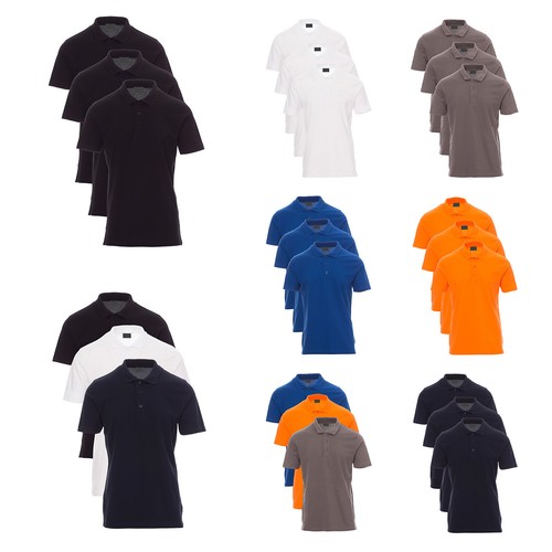 3er pack herren - 3er, poloshirt