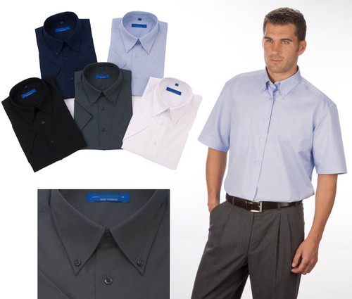 Kurzarm uni hemd qualityshirts - kurzarm,