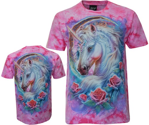 Tie dye shirt einhorn - tie,