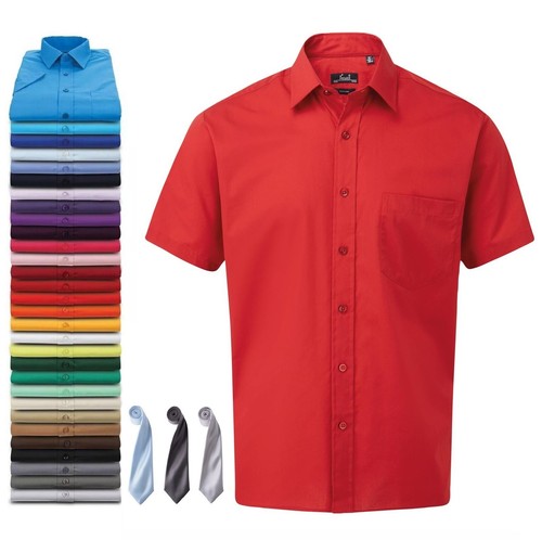Kurzarm herren business - herren, hemd