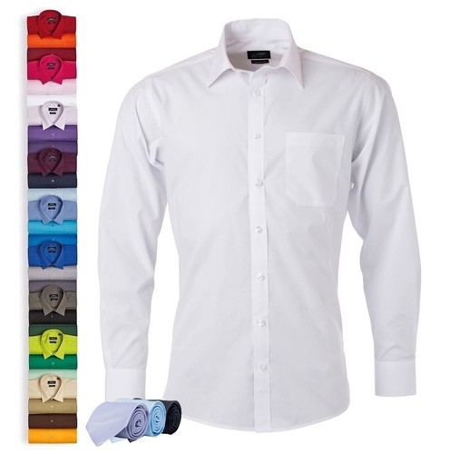 Herren hemd langarm business - langarm,