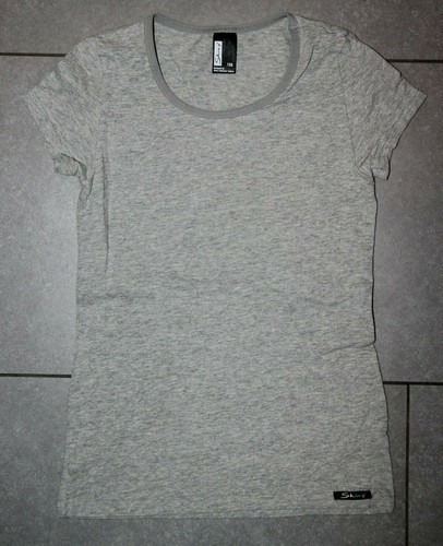Graues skiny kurzarm hemd - graues,