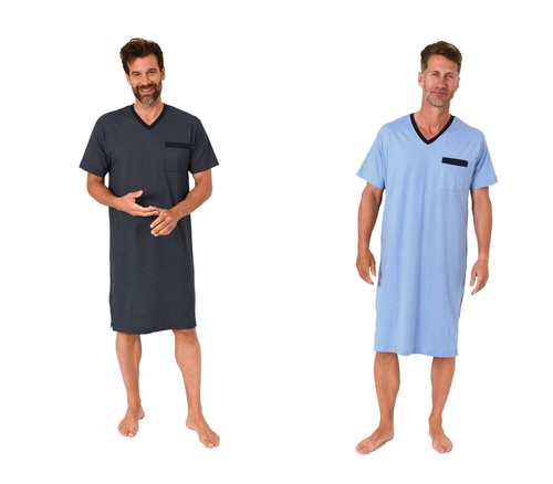 Herren nachthemd mit - nachthemd,